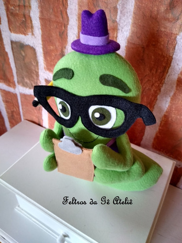 Mundo Bita - Mr. Plot Em Feltro - Decoração De Festa