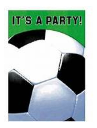 Invitaciones Deportes/futbool/futbol Soccer/balon/
