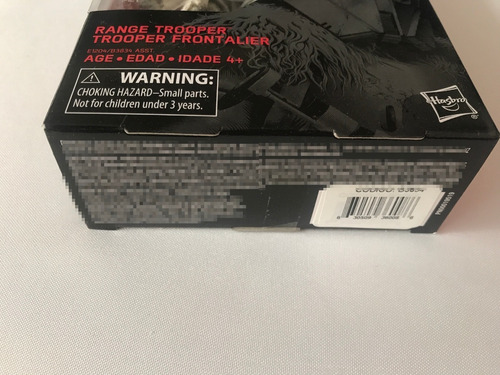 Range Trooper Snow Star Wars The Black Series 6 Pulg Hasbro (Usado)
