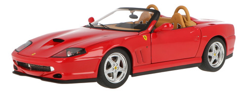 Ferrari 550 Barchetta Pininfarina Rojo 1:18 Hot Wheels Elite