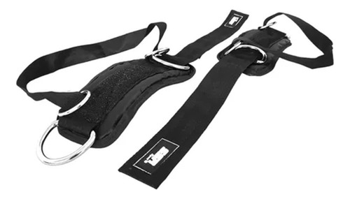 Kit De Ejercicio Polaina, Grilletes Y Rodilleras Elastica Negro