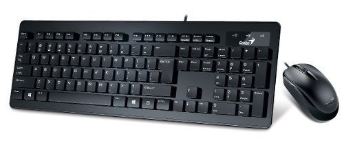 Combo Teclado Genius+mouse Slimstar C130 Usb Negro