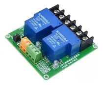 Comprar Módulo Relé 2 Canales 24v 30a Optocoplado Arduino Raspberry