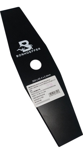Cuchilla 2 Puntas Para Desbrozadora 350*25.4*2mm Bonhoeffer