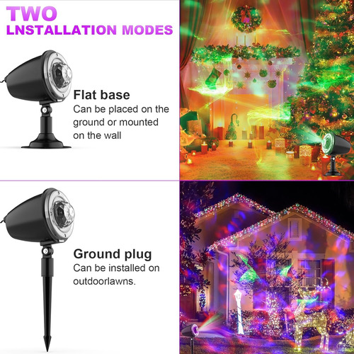 Proyector Luces Led Navidad Dia Muertos Cumpleaños Hallowen