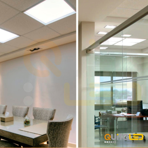 Panel Lampara Led 60x60 48w Ultraslim Decoracion Cálida