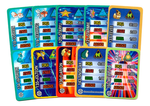 Coleção Supercarta Pokémon Elma Chips Original