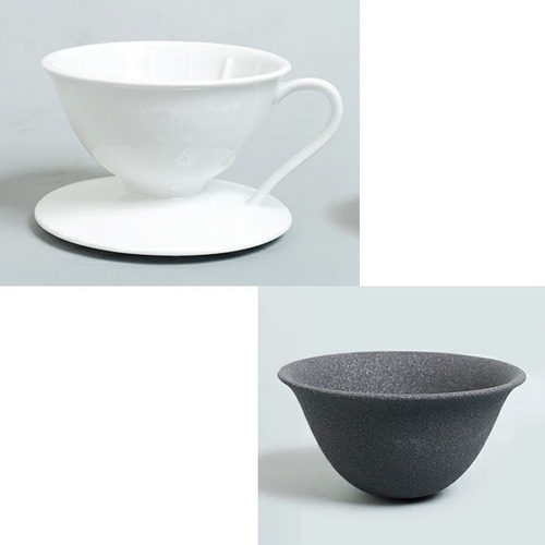 Imagen 3 de 6 de Kubota Filtro Y Gotero De Cafe Taza Porcelena Hecho En Japón