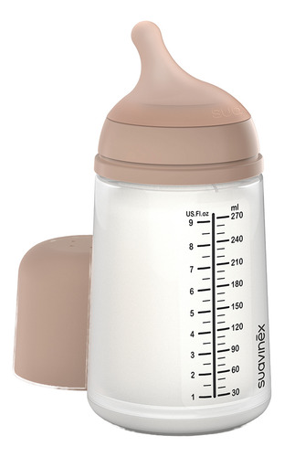 Biberones Anticolico 270ml/9oz Lactancia Zero 2pzs Suavinex Color Nude Set Biberones Zero Zero