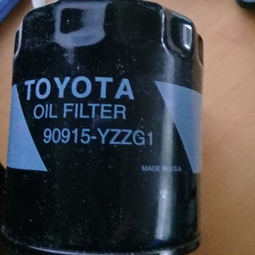 Filtro De Aceite Original Toyota 90915 Yzzg1