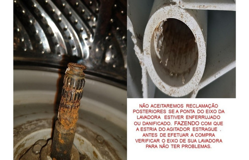 Imagem 3 de 3 de Agitador Batedor Lavadora Brastemp E Consul Moderno Original