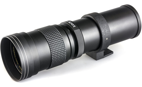 Opteka 420-800mm F/8.3 Hd Telephoto Zoom Lente Para T Mount