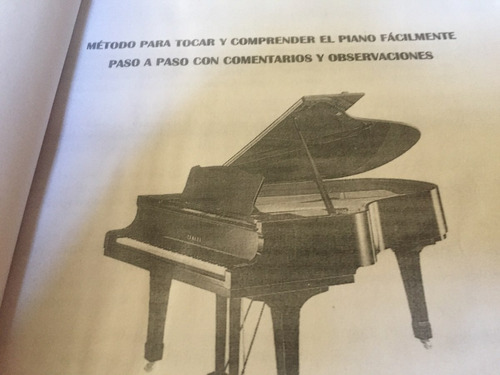 Imagen 3 de 3 de Método Para Tocar Y Comprender El Piano Fácilmente