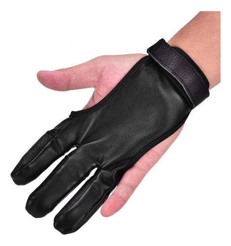 1 Protector De Guantes De Tiro Con Arco De 3 Dedos Para  [u]