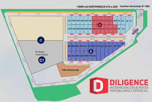 Bodega En Arriendo En Pudahuel Desde 300m2, Agroindustrial