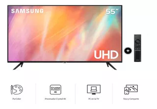 Televisor Samsung Un55au7090gxzs Led 55 4k Uhd Smart Tv