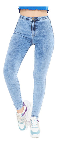 Jeans Mujer Jeggins 1376 Celeste Paradise Jeans