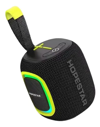 Parlante Bafle Portátil Bluetooth Luces Led Recargable P66