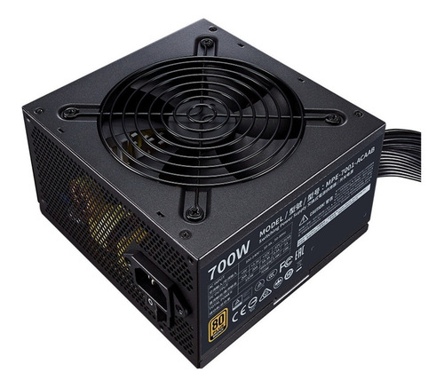 Imagen 2 de 2 de Fuente de alimentación para PC Arktek Technology Supermax Series AK-ATX700W 700W negra 200V - 240V