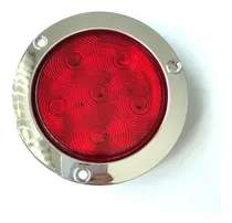 Comprar Plafon Redondo Trasero Camion 6 Hiperled Bisel Cromado