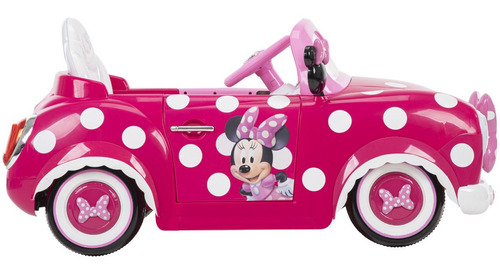 Carro Electrico 6 Volt Minnie Mouse Disney Envio Gratis
