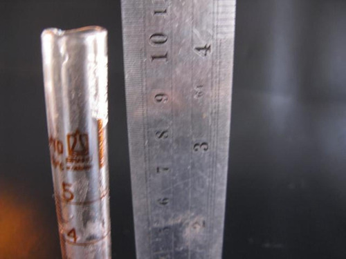 Meonli: Laboratorio Probeta 5ml Germany Cristal (Usado)