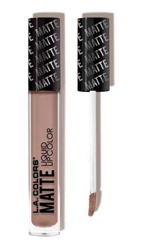 L.a. Colors Color De Labios Liquido Mate, Au Natural, 1 Onza