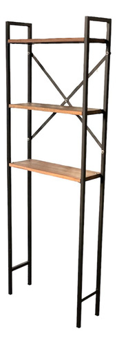 Mueble Organizador De Baño 3 Estantes Sobre Mochila Repisa