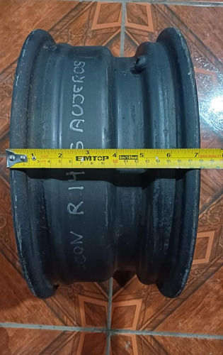 Llanta Ford Falcon R14 Chapa Original Negro