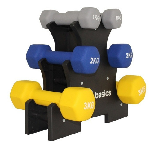 Set Pesas Mancuernas Dumbbells 1,2,3kg Mercado Libre Basics
