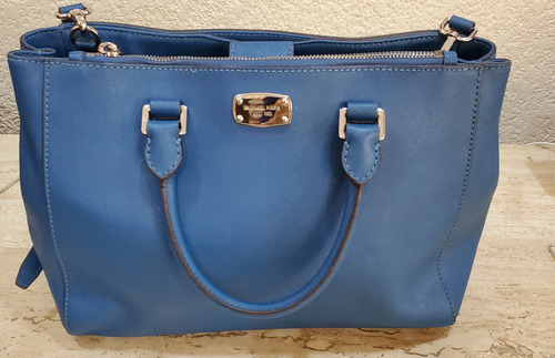Bolsa Michael Kors (leer Descripción) Azul Marino Lisa Metálico Azul Marino (Usado)