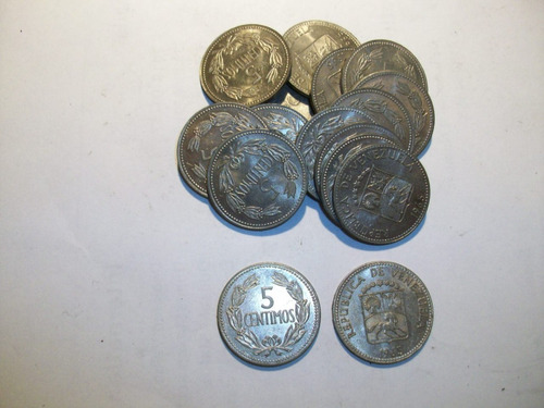 Monedas Venta Remate Lote D6 Unid De 5 Centimos 1965 C01