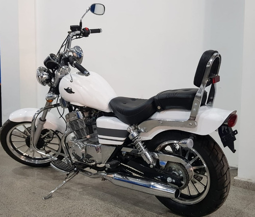 Custom 250-9 Inyección-blanca-rvm Jawa Argentina