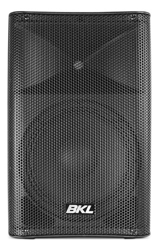 Bafle Plástico Activo De 12 Pulgadas 1400w Bkl Pmf-12ab Color Negro