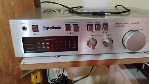 Amplificador Gradiente Modelo 166
