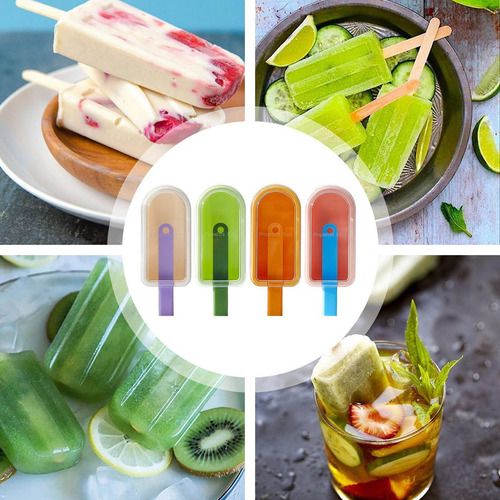 Moldes Para Helados Moldes De Silicona Alimentaria Para Hela