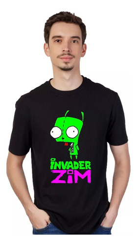 Remera Invader Zim -  Cuello Redondo Unisex