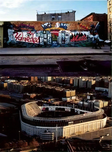 New York : Mural, Lower East Side, Yankee Stadium, De Gerald Hoberman. Editorial Gerald & Marc Hoberman Collection, Tapa Dura En Inglés