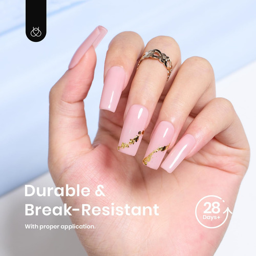 Puntas De Uñas De Gel De Escarabajos Extensión De Uñas Fácil