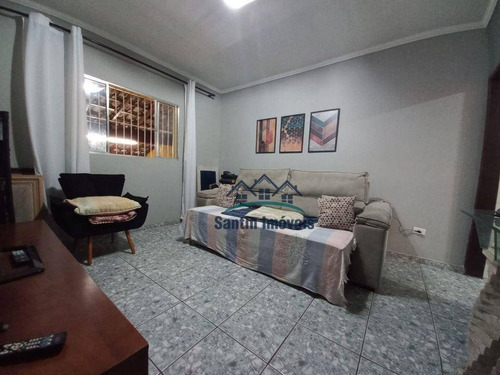 Imagem 5 de 30 de Casa Com 2 Quartos,, Cozinha, Quintal, Churrasqueira , 02 Vagas Cobertas À Venda, 120 M² Por R$ - Jardim Utinga - Santo André/sp - Ca0194