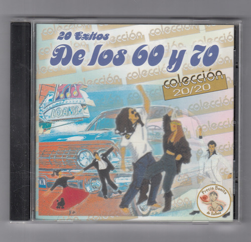 Exitos De Los 60 Y 70 Coleccion 20/20 Cd Original Us Qqc. Mz