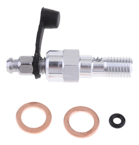 Imagen 1 de 6 de Borrador De Banjo Único De Acero Inoxidable 1.25 Mm Plata