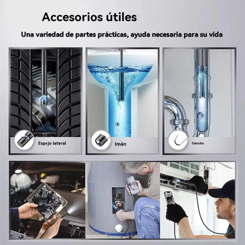 Cámara Endoscopio Boroscopio 5.5mm,usb 3.5metro,3 En 1, Led