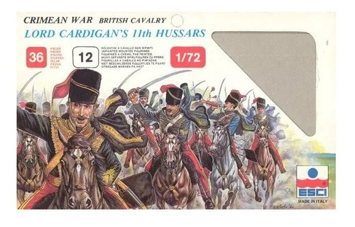 Esci 220 Lord Cardigan 11th Hussars 1:72 Milouhobbies