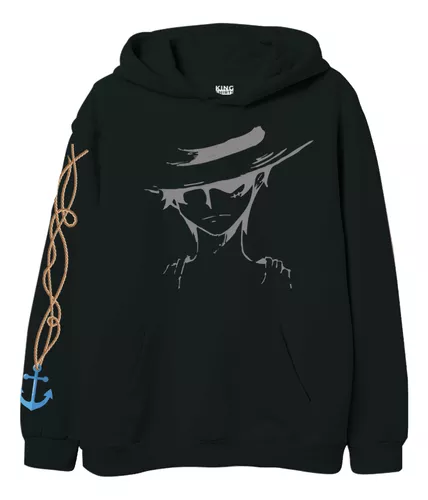 Sudadera One Piece Anime Monkey D Luffy Rey De Los Piratas