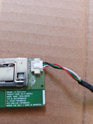Tarjeta Wifi Lg 42lt777h (twfm-b003d) *664 (Usado)