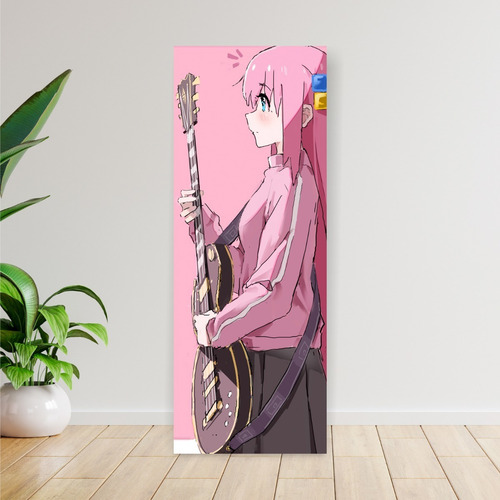 Imagen 2 de 8 de Cuadro Grande De Anime Bocchi The Rock Hitori Gotou