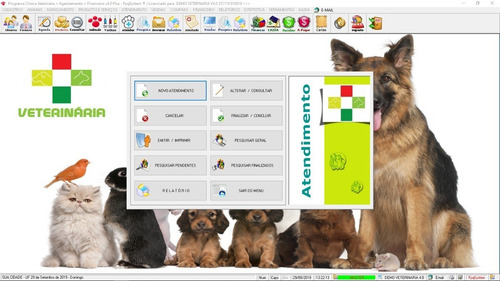 Programa Clinica Veterinária Com Agendamento Financeiro V4.0