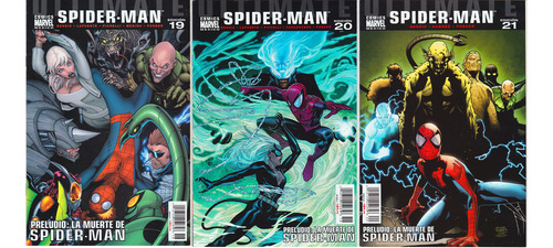 Preludio La Muerte De Ultimate Spider-man #19 20 21 Completo