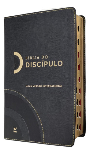 Bíblia De Estudo Do Discípulo Editora Vida Versão Nvi Capa Luxo Preta Com Índice